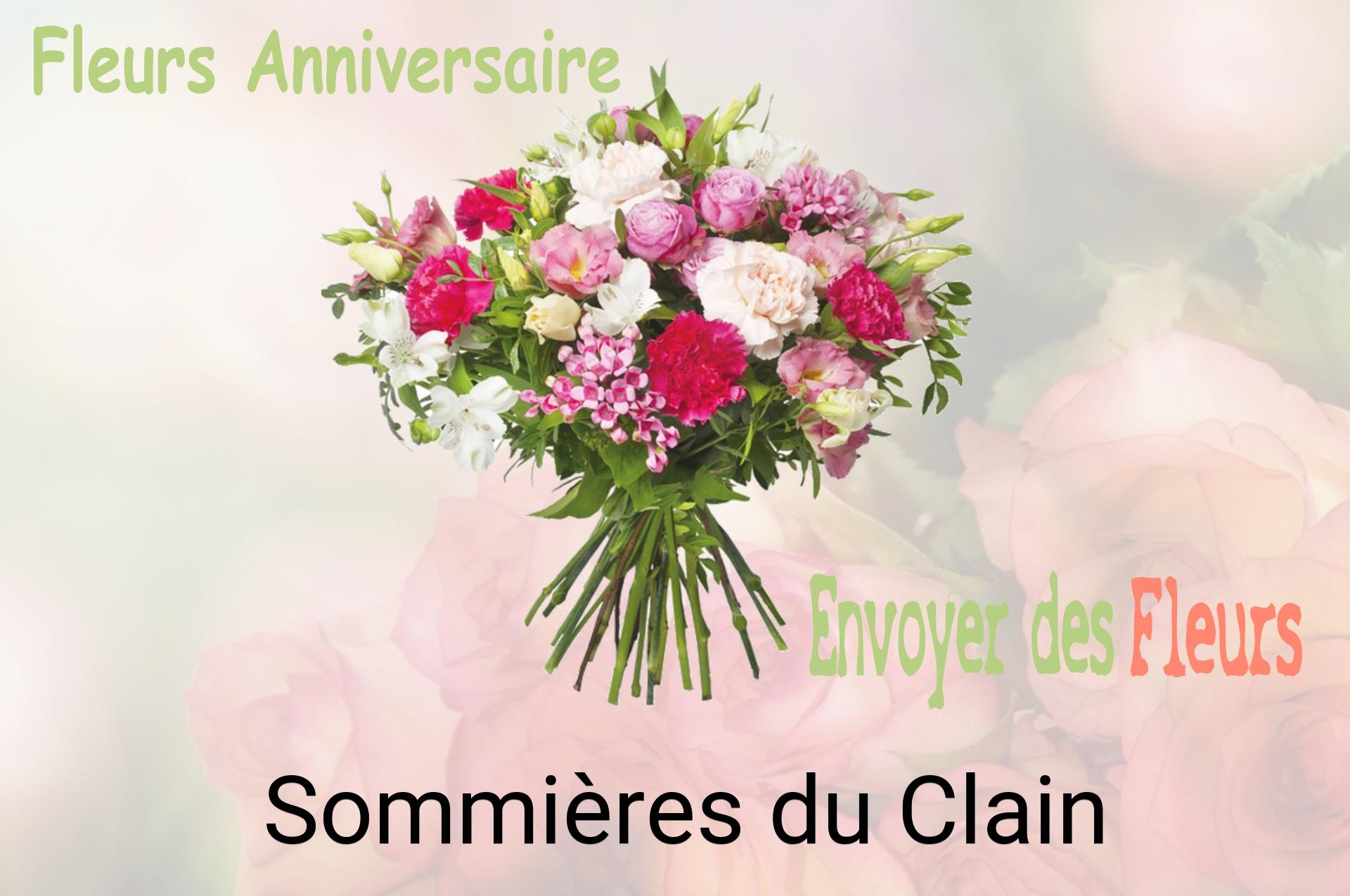 Bouquet de fleurs d’anniversaire livré à Sommières-du-Clain