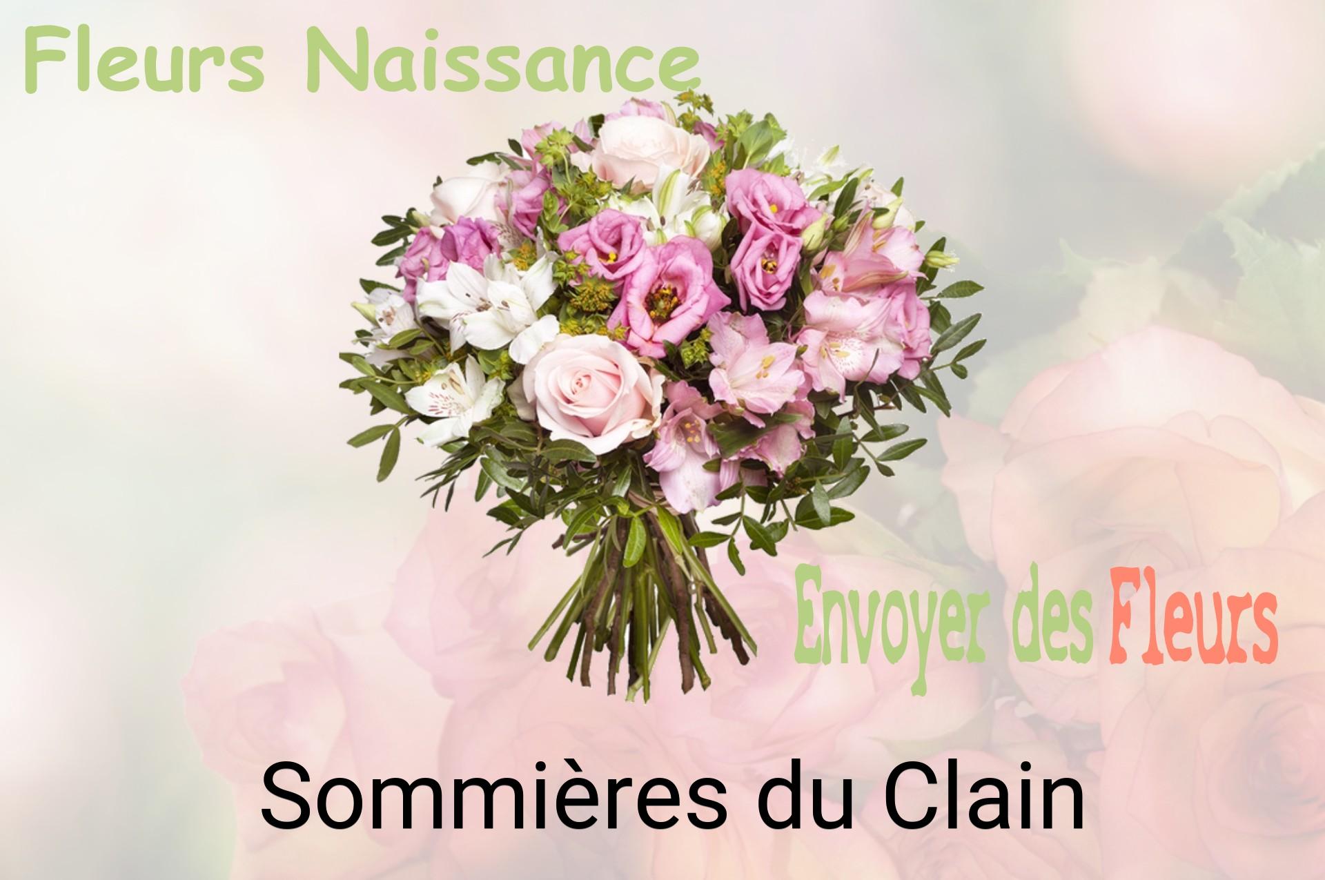 Bouquet de fleurs de naissance livré à Sommières-du-Clain